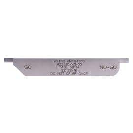 Gage (22-16) -GO .0300 - NO-GO .1100