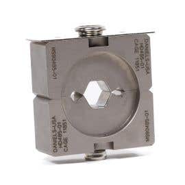 Die Set Assembly - Hex Cavity for 1/0 AWG Uninsulated Copper Terminals