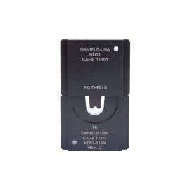 HD51 Die Set - .126 Double Indent #6 Uninsulated Terminals