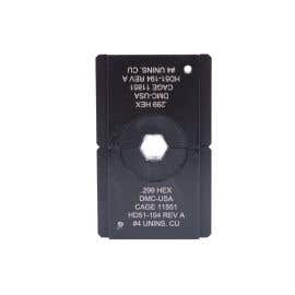 HD51 Die Set - .299 Hex for #4 Uninsulated Copper Lugs & Splices w/ Alignment Pins