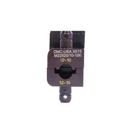X Die Set - .136 Confined Crescent for 12-10 AWG MS3316 Insulated Terminals