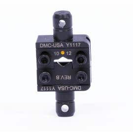 Y Die Set - Confined Crescent w/ Adjustable Insulation Support for 10-12 AWG Insulated Terminals