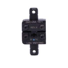 Adjustable Y Die Set - .110-.170 Confined Crescent for Insulated Terminals 16-14 AWG