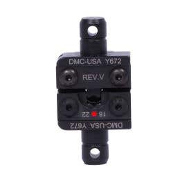 Adjustable Y Die Set - .030-.110 Confined Crescent for Insulated Terminals 18-22 AWG
