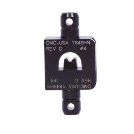 Die Set - Double Indent for 4 AWG Uninsulated Terminals - Use with HD37