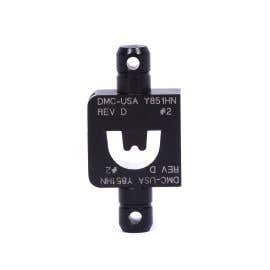 Die Set - Double Indent for 2 AWG Uninsulated Terminals - Use with HD37